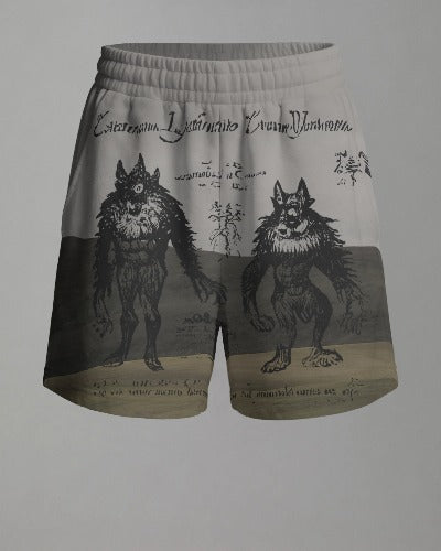 "TWIN DEMON" Shorts