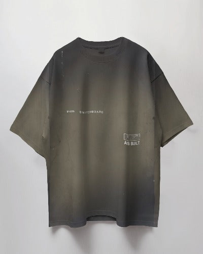 "digital decay" Oversized Tee