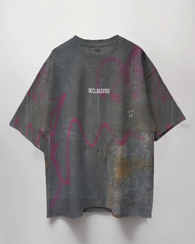 "digital decay" Oversized Tee